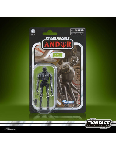 Figura hasbro star wars the vintage collection andor k - 2so (kay tuesso)