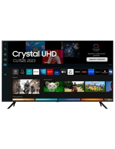 Tv samsung 43pulgadas led crystal 4k uhd -  tu43cu7025 -  smart tv