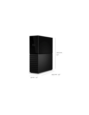 Disco duro externo hdd wd western digital 4tb my book usb 3.0 negro