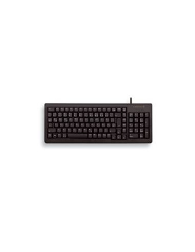 Teclado cherry slim reducida pad numerico usb negro