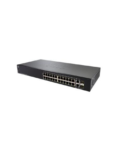 Switch cisco g250 - 26 - k9 - eu 24ptos 10 - 100 - 1000 +2sfp rack