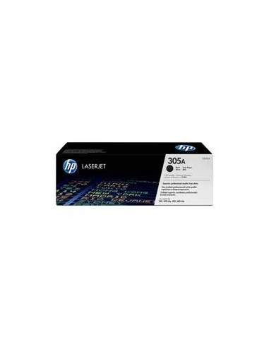 Toner hp 305a ce410a negro 2600pag laserjet pro 300 m351a 300  mfp m375nw 400 m451 400 mfp m475