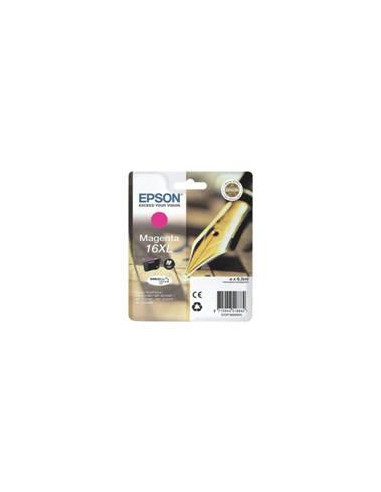 Cartucho tinta epson t163340 magenta xl wf - 2010 - 2510 - 2520 - 2530 - 2540 -  pluma