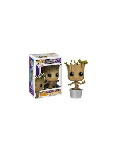 Funko pop bobble marvel los guardianes de la galaxia groot bailando