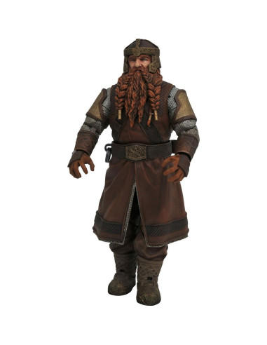 Figura diamond collection el señor de los anillos series 1 re - run gimli 18cm