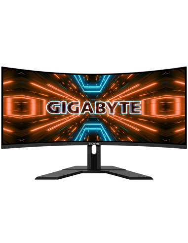 Monitor led gaming gigabyte g34wqc a - ek 34pulgadas negro va -  lcd -  2k -  2 x hdmi -  2 x dp -  144hz -  1ms -  vesa 100 x 