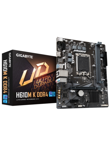 Placa base gigabyte h610m k 1700 matx 2xddr4