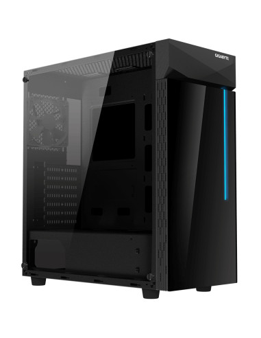 Caja gaming gigabyte c200g atx 2xusb3.0 1xusbc rgb s - f negro