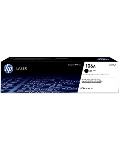 Toner hp 106a w1106a negro 1000 paginas