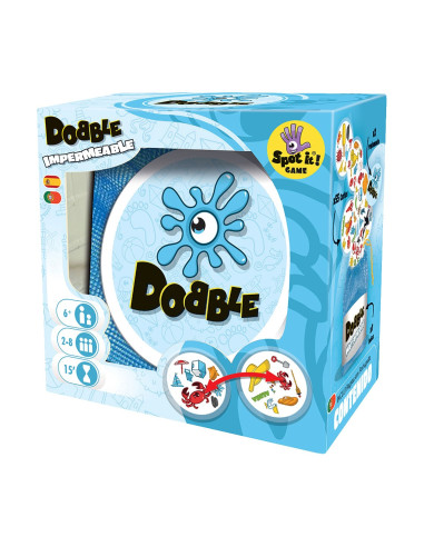 Juego de mesa dobble waterproof pegi 7