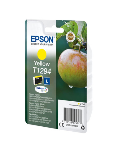 Cartucho tinta epson t1294 amarillo