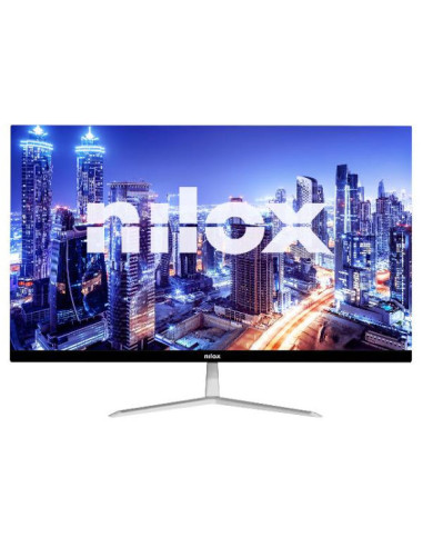 Monitor nilox nxm24fhd01 23.8pulgadas led fhd hdmi vga negro plata