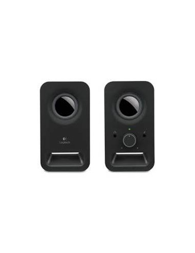 Altavoces logitech z150 2.0 -  negros -  6w