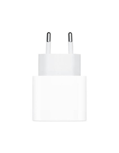 Cargador original apple 20w usb tipo c carga rapida - blanco - no incluye cable