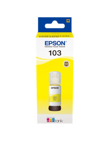 Cartucho ecotank epson 103 amarillo ink botella para l3110 -  l3150 -  l3111 -  l3151