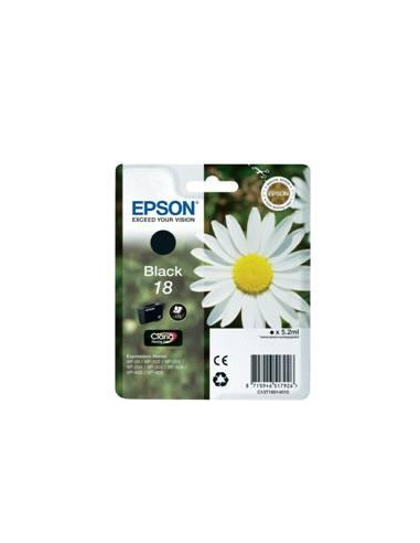 Cartucho tinta epson t180140 negro xp - 102 - 205 - 305 - 405 - 30 -  margarita