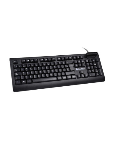 Teclado coolbox con lector dniie 4.0 coo - tec04dni