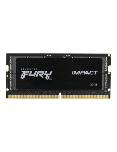 Memoria ram ddr5 32gb kingston - sodimm - 5600mhz - pc5 44800 - fury impact - cl40 - 1.1v