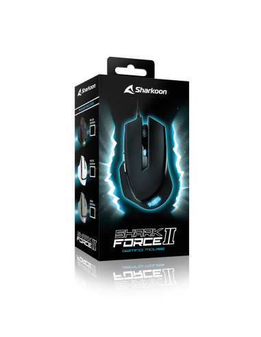 Raton sharkoon shark force ii negro usb