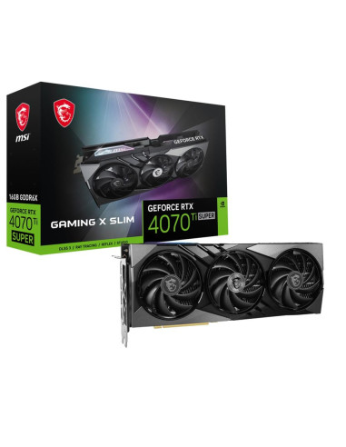 Tarjeta grafica msi nvidia rtx 4070 ti super gaming x sli 16gb gddr6x