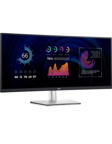 Monitor curvo dell p3424we 34pulgadas uwqhd 60hz