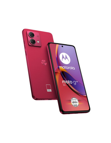 Telefono movil smartphone motorola moto g84 6.55pulgadas 12gb 256gb magenta