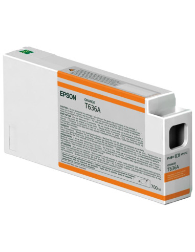 Cartucho tinta epson stylus photo 7900 - 9900 naranja 700ml