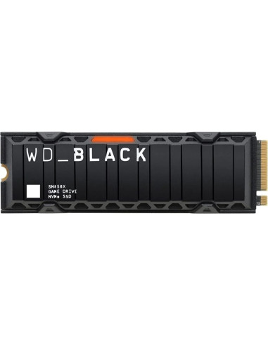 Disco duro interno ssd wd western digital black sn850x wds200t2xhe 2tb nvme m.2 pci express