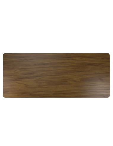 Nature tablero extentido madera mdf walnut 180 x 75 cm