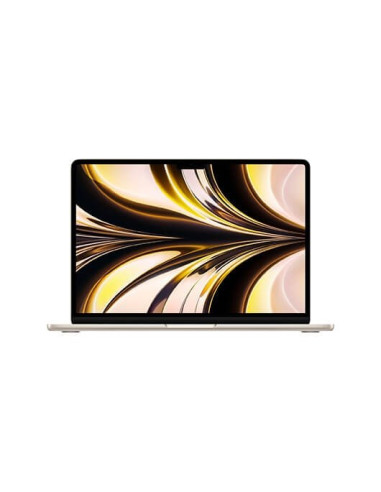 Portatil apple macbook air 13.6pulgadas mba 2022 starlight tid -  chip m2 8c -  8gb -  ssd 256gb -  gpu 8c