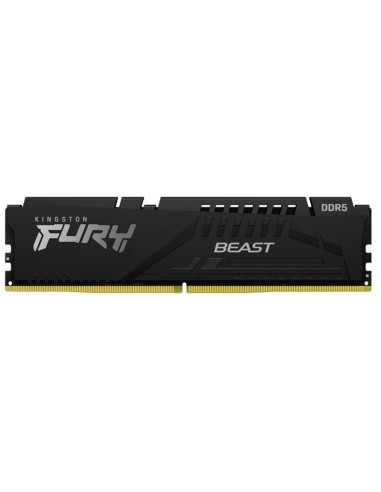 Memoria ram ddr5 32gb kingston - 4800mhz - pc5 38400 - fury beast - cl38 - 1.1v