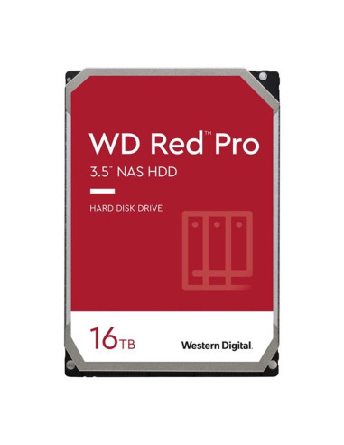 Disco duro interno wd western digital red pro 16tb 3.5pulgadas sata 6gb - s