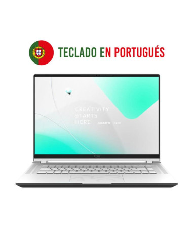 Portatil gigabyte bkf - 73pt994so i7 - 17300h 16gb ssd 1tb 16pulgadas portugues + 1 año microsoft 365