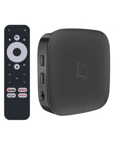 Reproductor android 11 leotec tv box gc216 quad core s905y4 - 2gb - 16gb