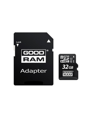 Goodram micro sd mem 32gb  m1aa cl10 uhs - i+adapt