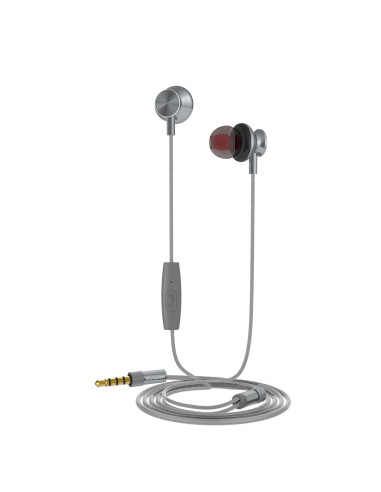 Auriculares muvit m1i3.5mm gris