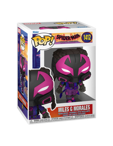 Funko pop marvel spider - man across the spider - verse miles g morales