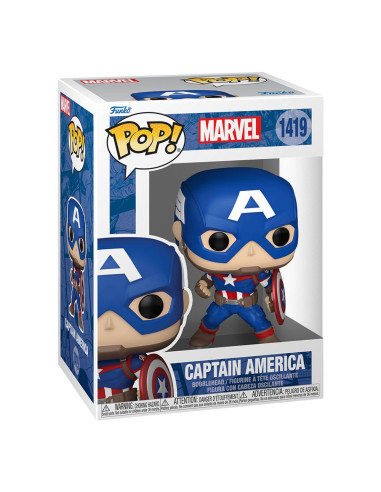 Funko pop marvel new classics capitán américa