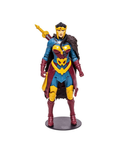 Figura mcfarlane toys dc multiverse build a wonder woman endless winter