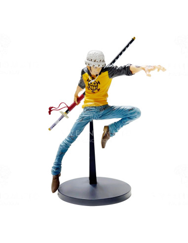 Figura banpresto one piece the trafalgar law 1 maximatic