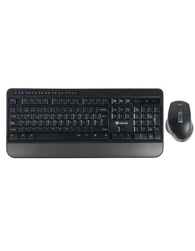 Kit teclado + mouse raton ngs spell kit wireless inalambrico