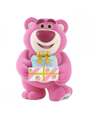 Figura flocada enesco disney pixar toy story 3 lotso con regalos