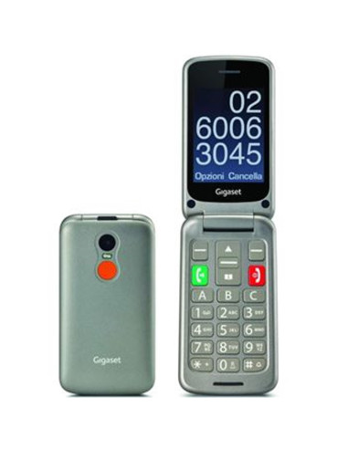 Telefono movil gigaset gl590 gris para mayores