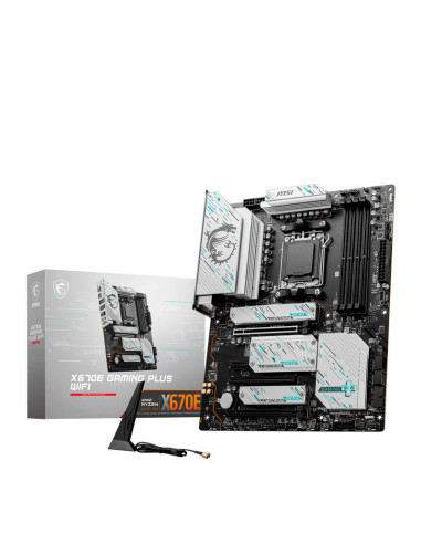 Placa base msi am5 x670e gaming plus wifi ddr5