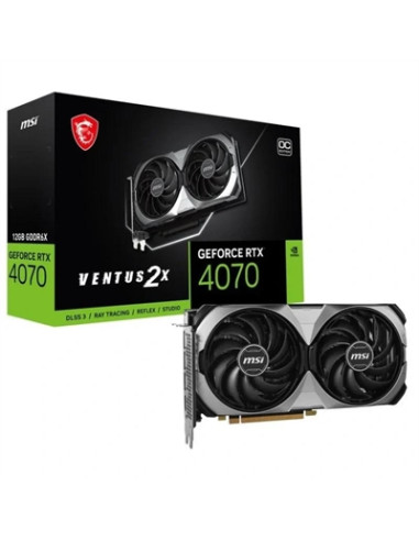 Tarjeta grafica msi rtx 4070 ventus 2x 12gb gddr6x