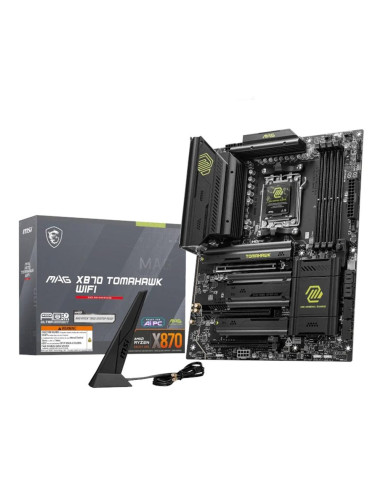 Placa base msi mag x870 tomahawk wifi am5 atx - 4x ddr5