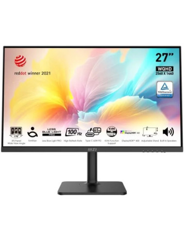 Monitor msi 27pulgadas md272qxp ips wqhd hdmi dp aa mm