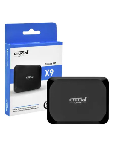 Disco duro externo ssd crucial x9 1tb usb tipo c