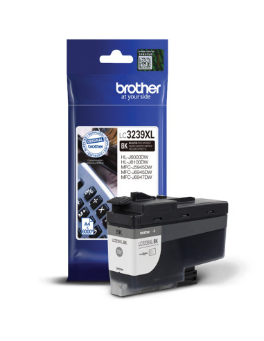 Cartucho tinta brother lc3239xlbk negro 6000 paginas