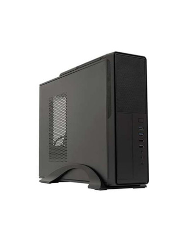 Caja ordenador unykach micro atx slim negro 450w